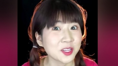 捡知识 - 最近很火的椰壳炭➕神秘土块儿测评来啦！我俩变成了黑白无常~#挑战各种奇葩美食 #测评 #椰壳炭