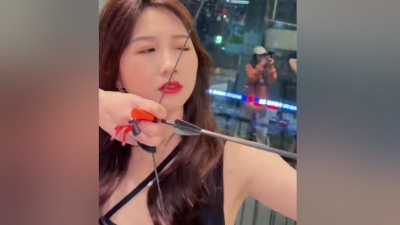 杰克波比 - 可以射中你的心吗 #射箭小姐姐