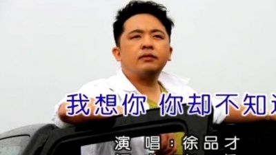 徐品才 - 我想你你却不知道