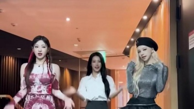 影视小生 - 好养眼！赵美延、柳智敏、宁艺卓《Spicy》挑战