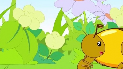 小猪超人儿歌 - 第76集 蚂蚁搬豆
