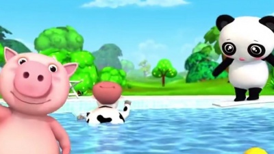 Little Baby Bum Nursery Rhyme Friends - 第88集 乐宝宝游泳歌