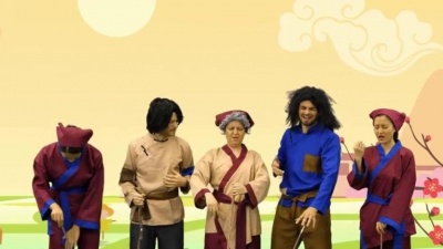 Johnny Orange、Ana Sunshine、Dina Dinosaur、Max Storm、Benny Bingo、Mia Lv - The Blind People and The Elephant-3盲人摸象-3