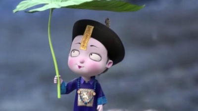 酷酷儿 - 【僵小鱼日常46】小僵尸雨中奇遇，与陌生蜗牛邂逅