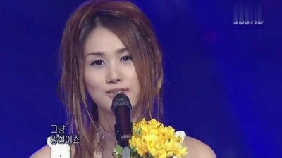 Cleo - 童话 SBS人气歌谣现场版 03/03/02