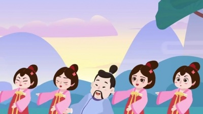 瓜瓜龙启蒙儿歌 - 赠汪伦