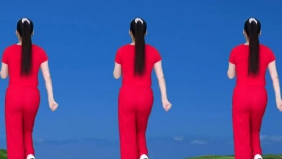 广场舞 - 广场舞《健康走出来》越跳越健康，越跳越快乐，大人小孩都喜欢