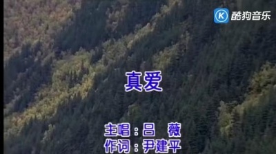 吕薇 - 真爱 (KTV版)