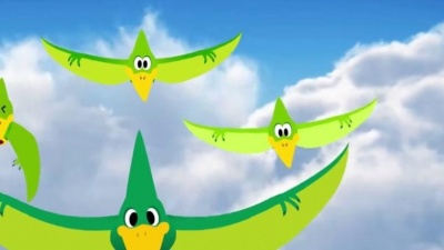碰碰狐儿歌之恐龙系列 第2季 英文版 - 第6集 pteranodon