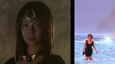 真的小白 - 【考古系列】迪迦奥特曼前女友卡蜜拉（芳本美代子）早期写真。
