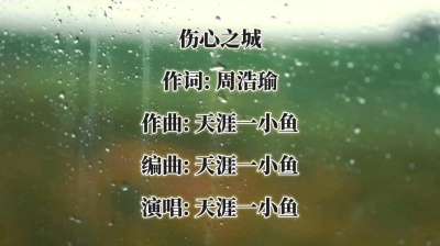 天涯一小鱼 - 伤心的城