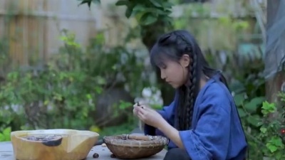 梦的点滴 - 【李子柒10.13】秋天就是坚果的主场呀板栗甜，橡果香！