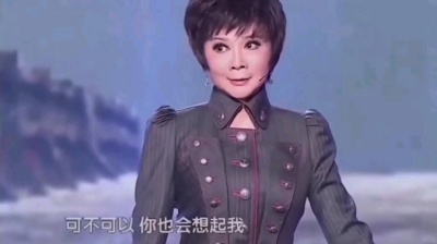 幽中竹 - 经典老歌《把悲伤留给自己》，演唱 蔡明，现场版。