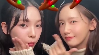 韩流小天使 - 林允儿、柳智敏《Jingle Bell Rock》challenge
