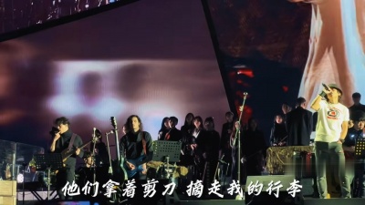 豆豆果 - 赵雷《我记得》2024郑州演唱会饭拍