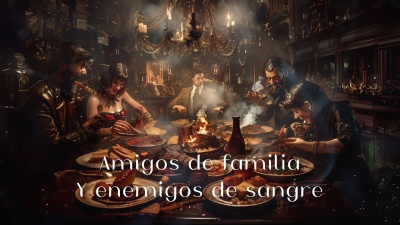 Calibre 50、El Coyote Y Su Banda Tierra Santa - Amigos De Familia Y Enemigos De Sangre