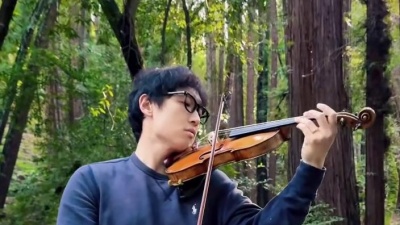 愿天堂无刺客 - 属于春天的氛围感 #小提琴 #神仙bgm #小提琴滤镜#Strictlyviolin荀博