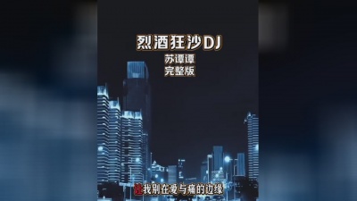 豆豆果 - 《烈酒狂沙》dj版 苏谭谭