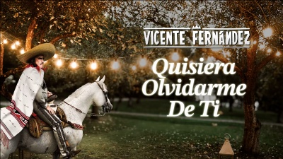 Vicente Fernández - Quisiera Olvidarme de Ti