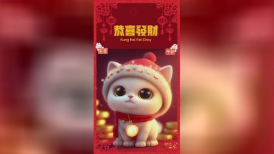 别摸我喵耳朵 - 恭喜发财