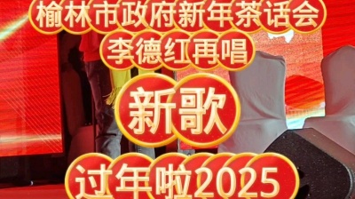 李德红 - 榆林政府主办榆阳区第三届年货节新春茶话会  李德红再唱过年啦