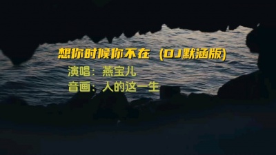 人的这一生 - 想你时候你不在（DJ版）