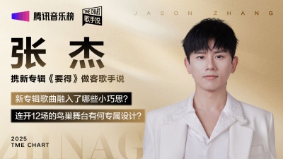 腾讯音乐榜、张杰 - 张杰携新专辑《要得》做客歌手说