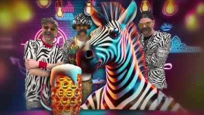 Oimara、Kreisligalegende、Honk! - Zebrastreifenpferd