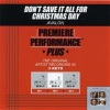 Frankie Avalon - Don't Save It All For Christmas Day (Key-DB-Eb-Premiere Performance Plus wBackground Vocals)