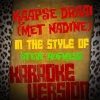 Ameritz - Karaoke - Kaapse Draai (Met Nadine)(Karaoke Version)