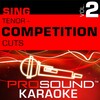 ProSound Karaoke Band - Alejate (Competition Cut) [Karaoke Instrumental Track]{In the Style of Josh Groban}
