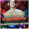 Ameritz - Karaoke - I Don't Care (In the Style of Shakespear's Sister Karaoke Version)