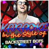 Ameritz - Karaoke - Hey Mr. Dj (Keep Playin' this Song)(Karaoke Version)(In the Style of Backstreet Boys)