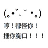 叶洛洛 - (｡•ˇ‸ˇ•｡)哼!捶你胸口!!!