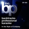 Backtrack Professional Karaoke Band - A Rush of Blood To The Head (Karaoke Instrumental Track)(In the Style of Coldplay)
