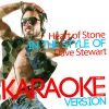 Ameritz Digital Karaoke - Heart of Stone (In the Style of Dave Stewart)(Karaoke Version)