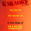 Ameritz - Karaoke - The Sun Has Got His Hat On (In the Style of Me & My Girl Soundtrack)(KaraokeVersion)