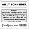 willy schneider - Man müsste nochmal 20 sein