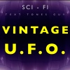 Sci Fi Text Tones Guy - Vintage UFO