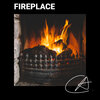 Fireplace Sample Master、Fire Sounds、QFT Sounds - Night Fire in Relaxing Fireplace sound to relax your body