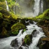 Aquagirl - River Flowing as Distant Thunder Rumbles