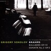 Grigory Sokolov - Johannes Brahms: Ballades (4) for piano, Op. 10 - 1. Andante