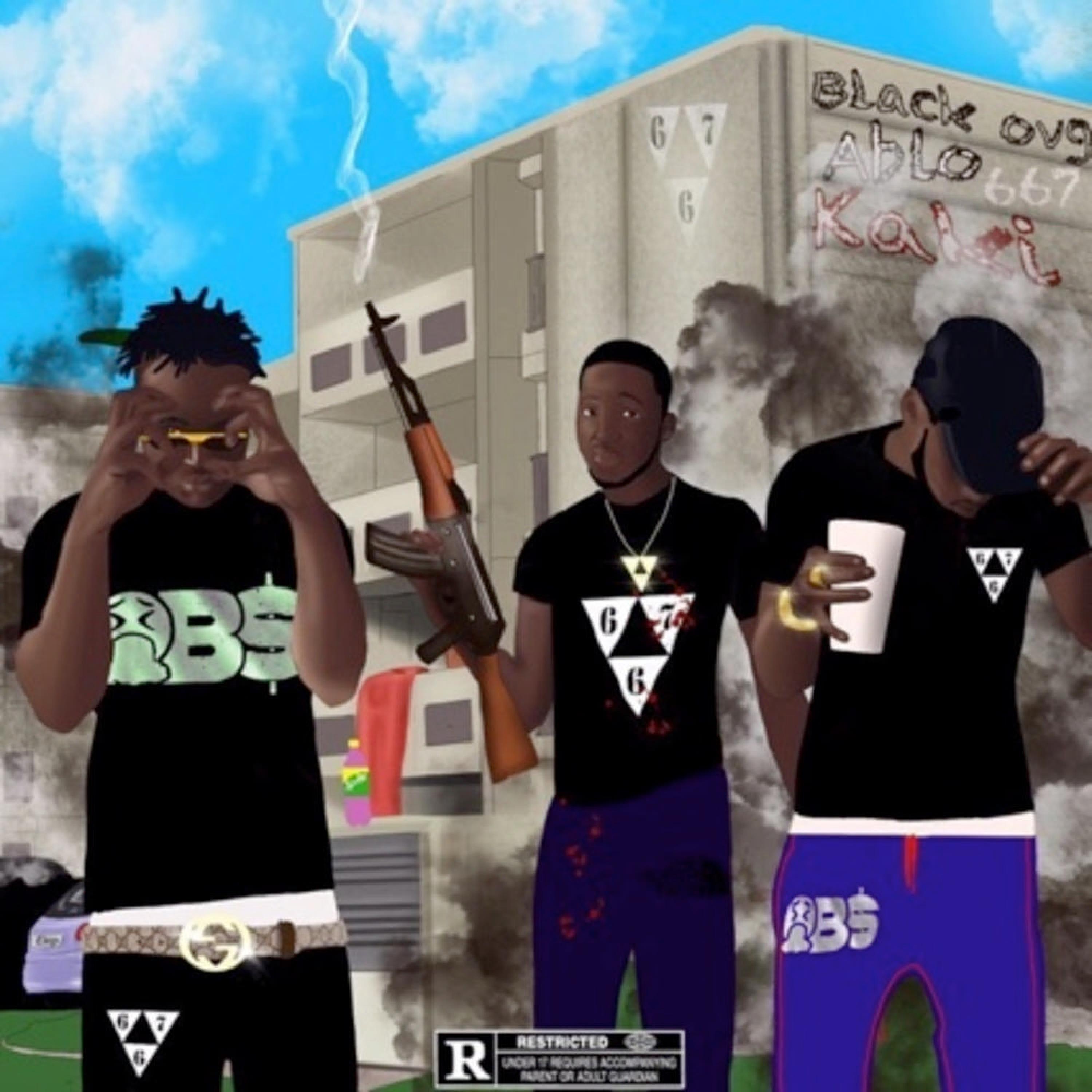Ablo Mad Dog OBS、Black Jack Obs、Kaki Santana - BKV (feat. Black Jack OBS & Kaki Santana)(Explicit)