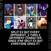 Lagi Trending - Split EX but Every Opponent's Turn a Different Character Sings (FNF Split EX but Everyone Sings It)