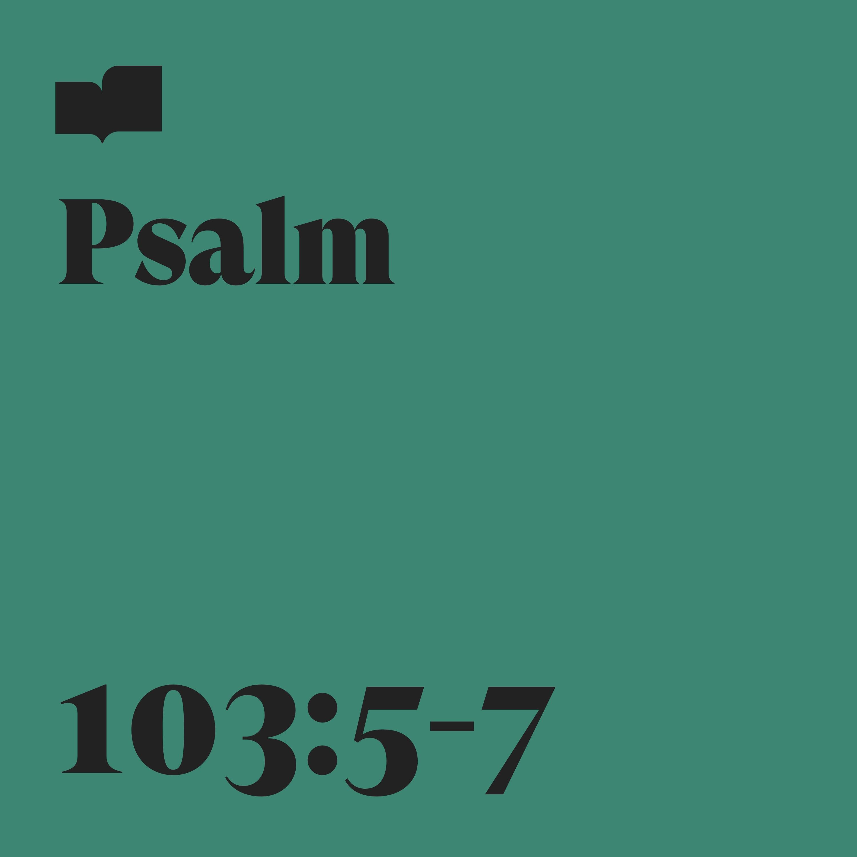 Verses、Emery Clark - Psalm 103:5-7 (feat. Emery Clark)