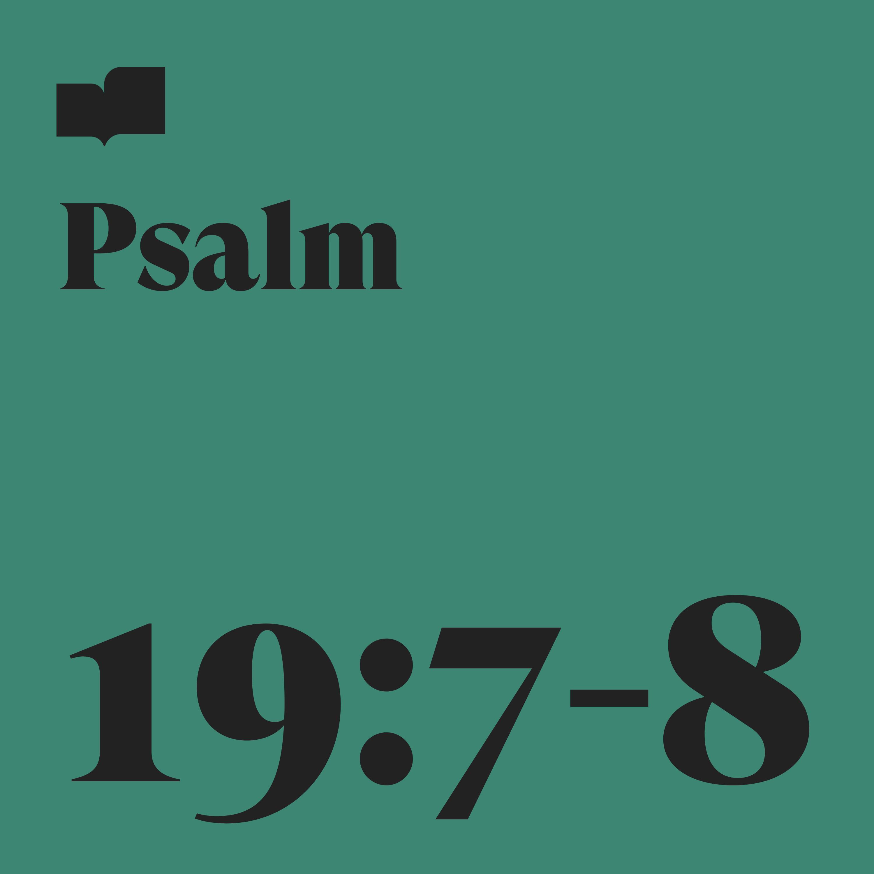 Verses、David Bowden - Psalm 19:7-8 (feat. David Bowden)