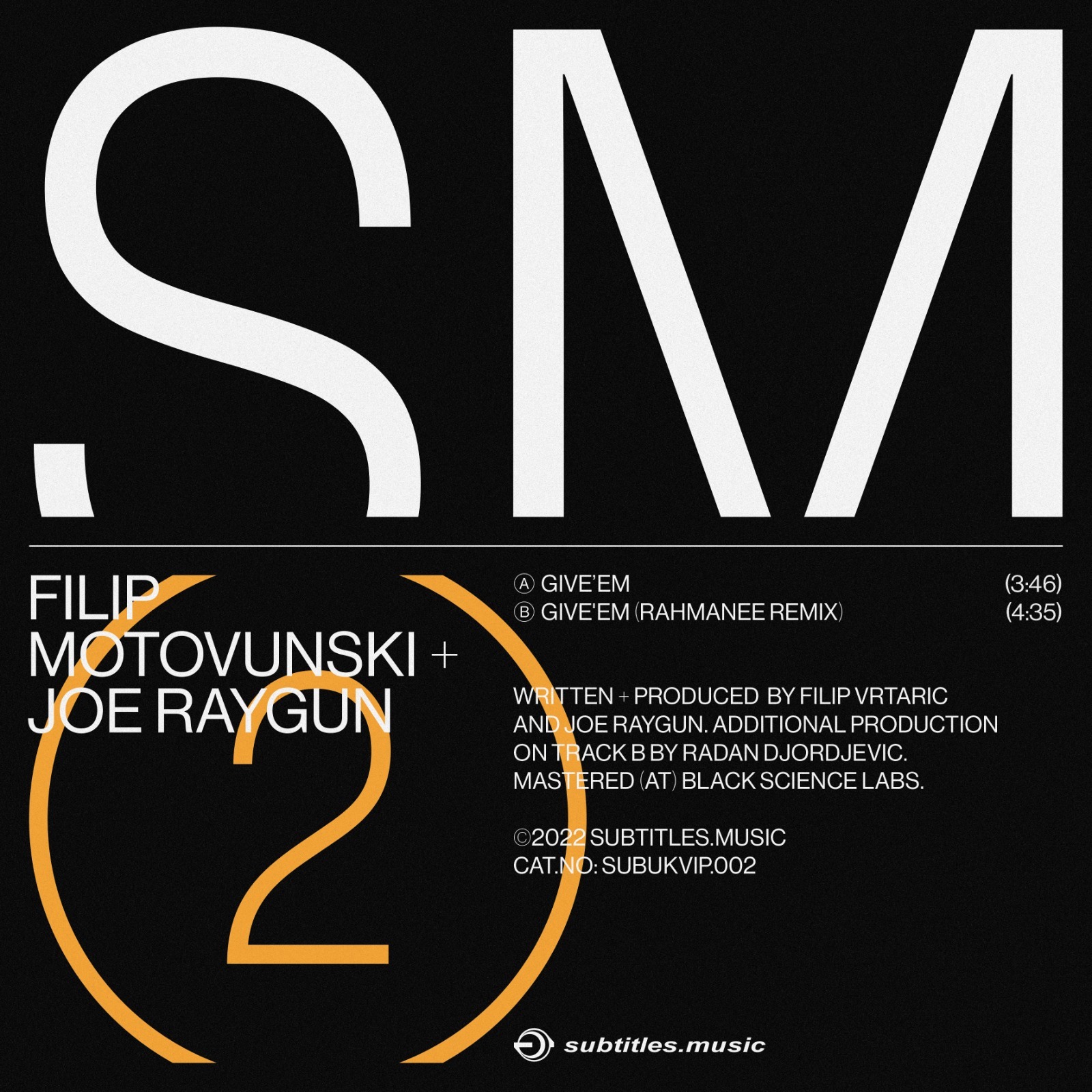 Filip Motovunski、Joe Raygun - Give'em
