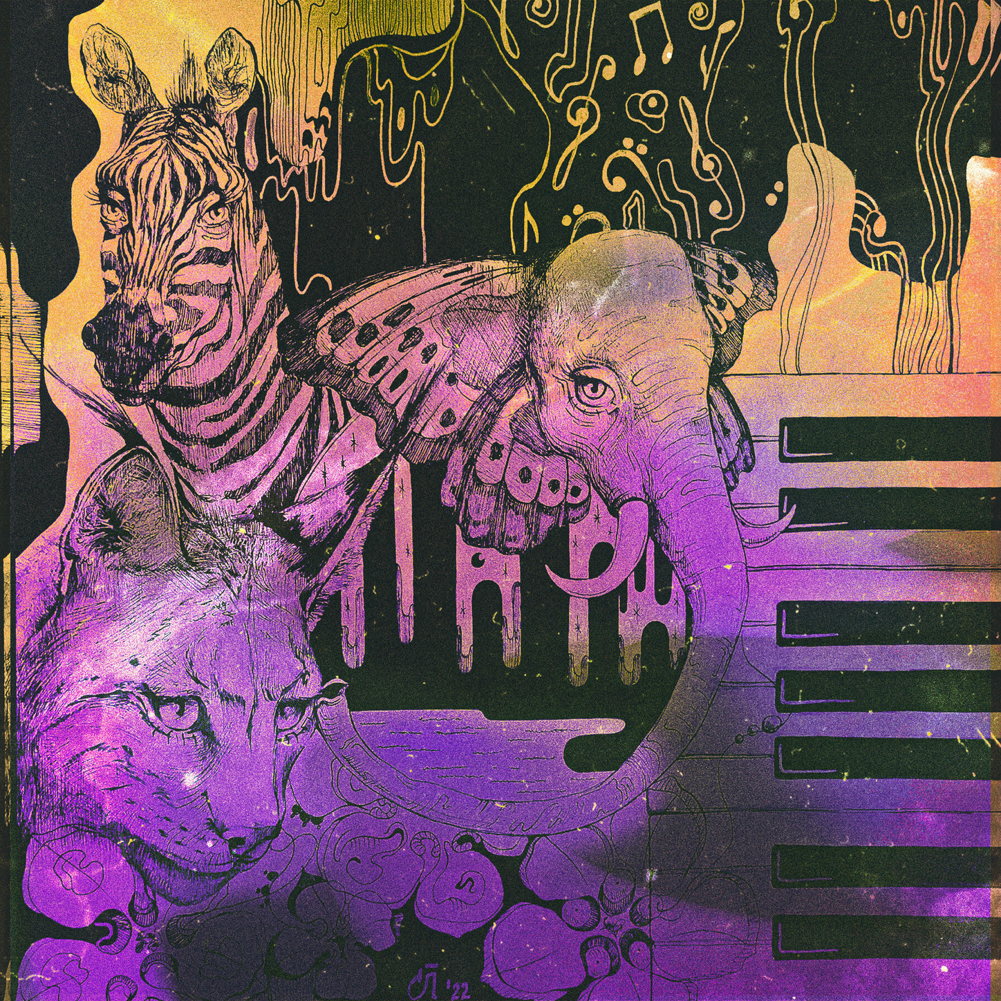 Alberto Droguett、Kydual、Matias Eliel、Lofi Trumpet - High Hills