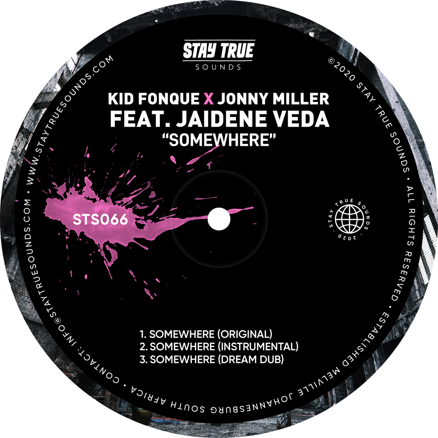 Jonny Miller、Jaidene Veda、Kid Fonque - Somewhere (feat. Jaidene Veda)(Original)