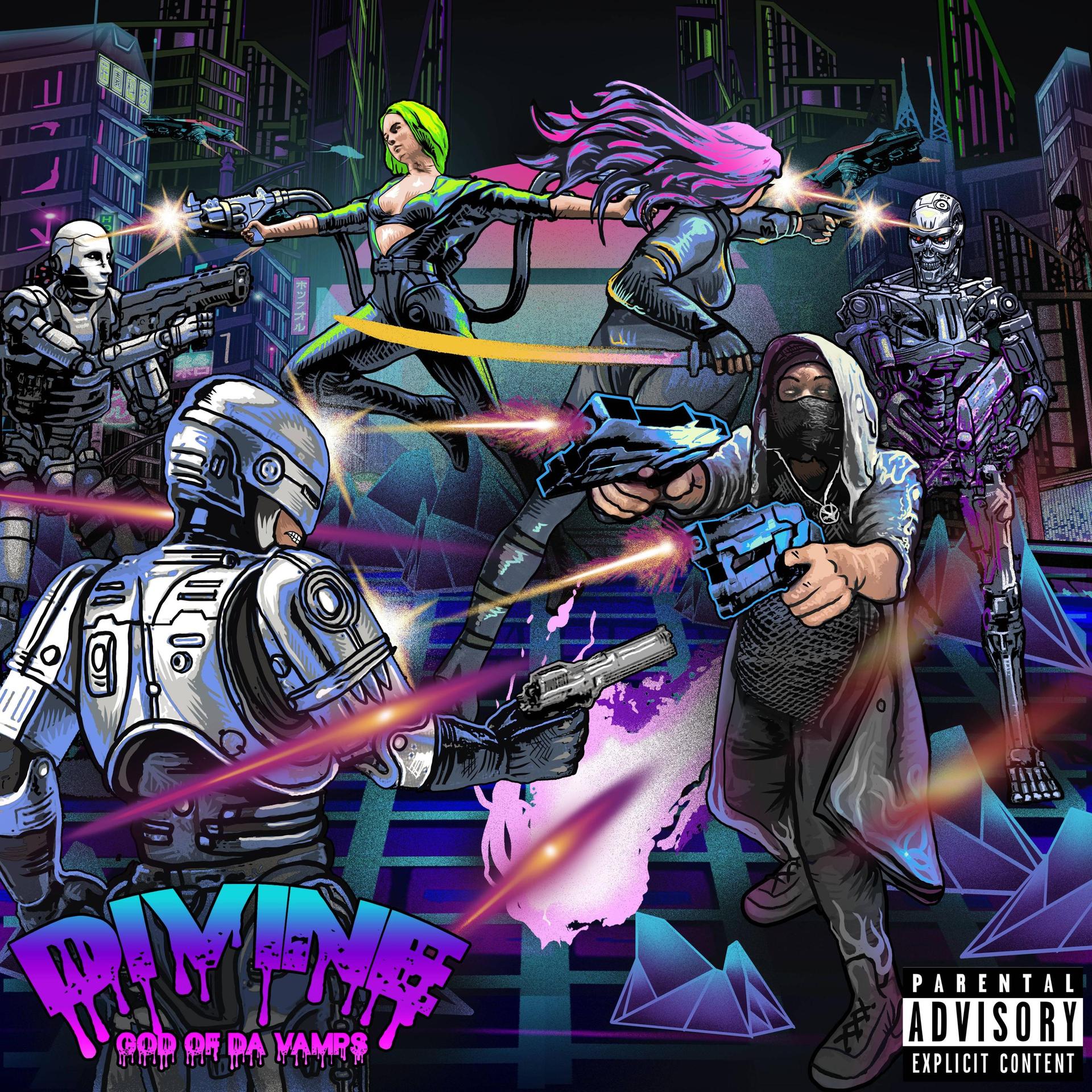 DIVINE619、Hollyhood Shumpo、Shabba、Dimus - WHY THEY (feat. HOLLYHOOD SHUMPO, SHABBA & DIMUS)(Explicit)